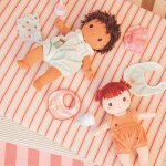 Set de 3 accessoires pour poup�e rose