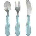 Set de 3 couverts bébé airy green Set de 3 couverts bébé airy green