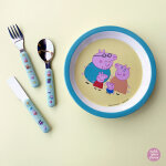 Set de 3 couverts peppa pig