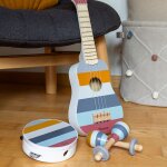 Set de 3 instruments de musique rayures