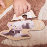 Set de 3 puzzles mes premiers puzzles animaux de la ferme