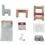 Set de 7 pièces de chambre d'enfant pour maison de poupée Set de 7 pièces de chambre d'enfant pour maison de poupée