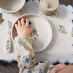 Set assiette et couverts bunny darling