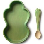 Set assiette et cuill�re kendall la salade