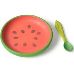 Set assiette et cuill�re wally la past�que