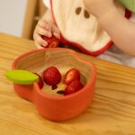 Set repas b�b� bol et cuill�re pepa la pomme