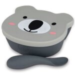 Set bol à ventouse et cuillère en silicone koala Set bol à ventouse et cuillère en silicone koala