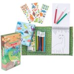 Set de coloriage dinosaure