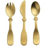 Set de couverts en acier inoxydable pour enfant gold