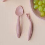Set de couvert cuill�re et fourchette blush