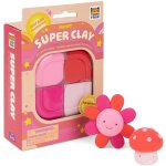 Set cr�atif en argile sunset rose et rouge et recharge
