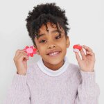 Set cr�atif en argile sunset rose et rouge et recharge