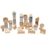 Set de cubes en bois farm (34 pièces) Set de cubes en bois farm (34 pièces)