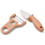 Set éplucheur et couteau pertense tuscany rose Set éplucheur et couteau pertense tuscany rose