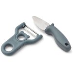 Set plucheur et couteau pertense whale blue