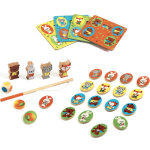 Set jeu de soci�t� ludowood 4 en 1