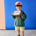 Set lunchbox et gourde little gang ocean green (0, 46 l)