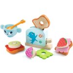 Set petit déjeuner en bois gourmandises du chaton Set petit déjeuner en bois gourmandises du chaton