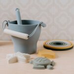 Set de plage gris (5 pi�ces)