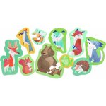 Set de puzzles les animaux de la fort
