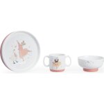 Set vaisselle porcelaine la petite �cole de danse