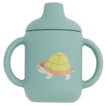 Set vaisselle silicone trois petits lapins