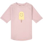 T - shirt anti - uv manches courtes b�tonnets glac�s rose p�le (19 - 24 mois)
