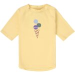 T - shirt anti - uv manches courtes ice cream jaune p�le (19 - 24 mois)