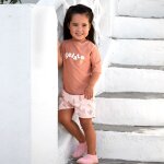 T - shirt anti - uv manches courtes terre (7 - 12 mois)