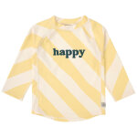 T - shirt anti - uv manches longues rayures (7 - 12 mois)