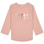 T - shirt anti - uv palmiers p�che (13 - 18 mois)