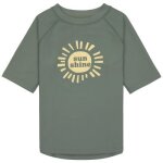 T - shirt anti - uv sunshine olive fonc (19 - 24 mois)