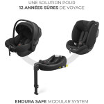 Si�ge auto endura safe modular system black (groupe 1 - 2 - 3)