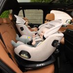 Si�ge - auto isofix rotatif pruu aire caviar (groupe 0 + / 1)