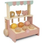 Stand de glaces en bois