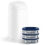 Starter pack poubelle � couches dress up + 3 recharges - reconditionn�