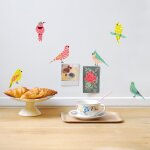Stickers colonie d'oiseaux