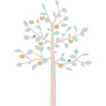 Sticker gant arbre big apple tree bb bleu (180 cm)