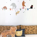 Stickers guirlande cirque (88 x 35 cm)