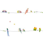 Frise adh�sive with the birds (5 m)