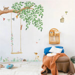Sticker mural g�ant la balan�oire