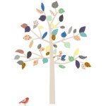 Sticker mural gant big tree arbre  motifs