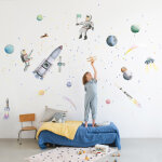 Sticker mural g�ant espace