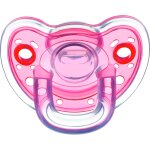 Sucette physiologique en silicone transparent (6 - 18 mois)