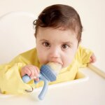 Sucette grignoteuse lullaby blue