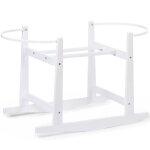 Support de couffin � bascule en pin blanc - reconditionn�