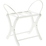 Support pour couffin en croix blanc Support pour couffin en croix blanc