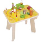 Table d'activits en bois ferme