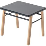 Table d'enfant en bois gabriel hybride anthracite (50 x 40 cm) Table d'enfant en bois gabriel hybride anthracite (50 x 40 cm)