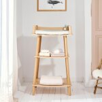 Table � langer en bois pago avec matelas
